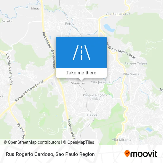 Rua Rogerio Cardoso map