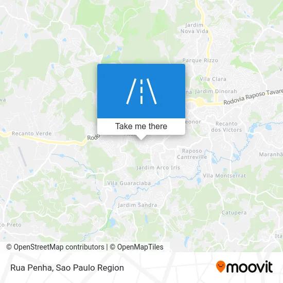 Rua Penha map