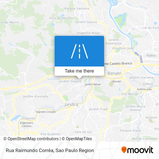 Rua Raimundo Corrêa map