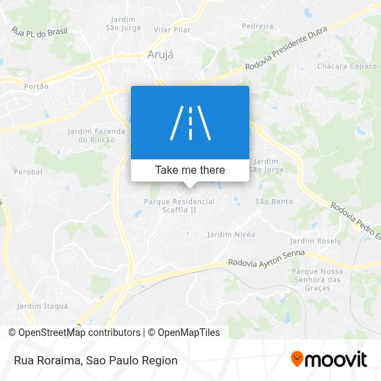 Rua Roraima map