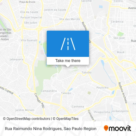 Rua Raimundo Nina Rodrigues map