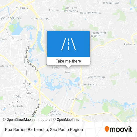 Rua Ramon Barbancho map