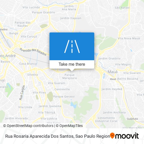 Rua Rosaria Aparecida Dos Santos map