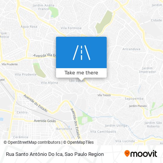 Rua Santo Antônio Do Ica map