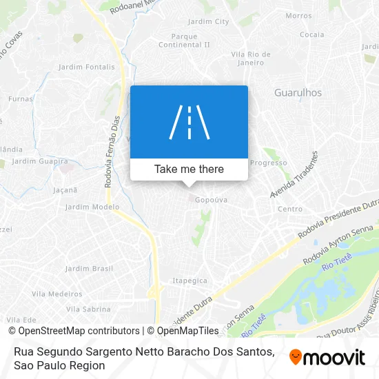 Rua Segundo Sargento Netto Baracho Dos Santos map