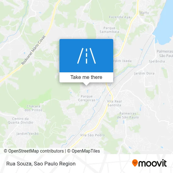 Rua Souza map