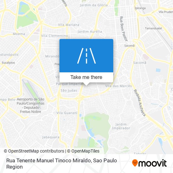 Rua Tenente Manuel Tinoco Miraldo map