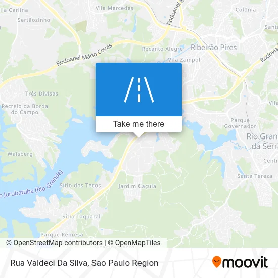 Rua Valdeci Da Silva map