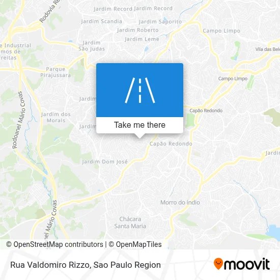 Rua Valdomiro Rizzo map