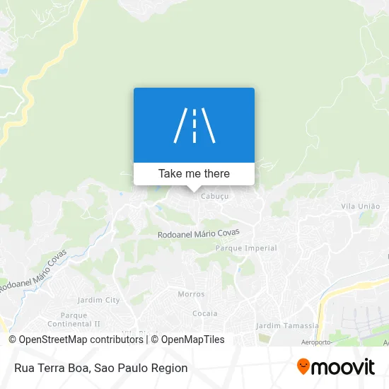 Rua Terra Boa map