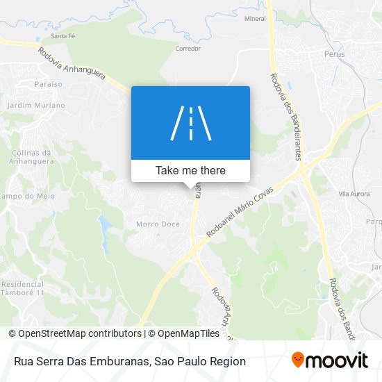 Rua Serra Das Emburanas map