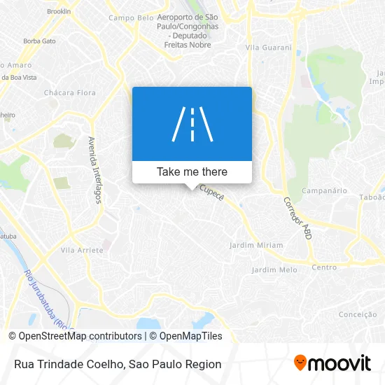 Rua Trindade Coelho map