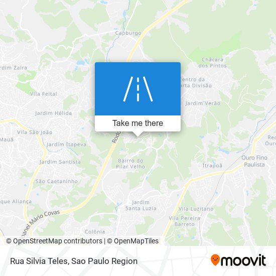 Rua Silvia Teles map