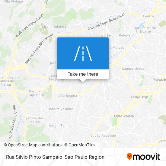 Rua Silvio Pinto Sampaio map