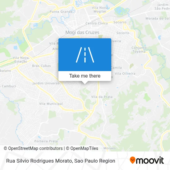 Rua Silvio Rodrigues Morato map