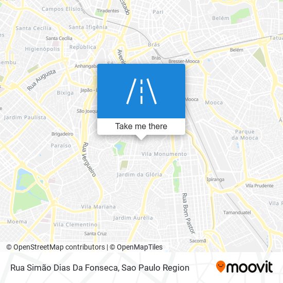 Rua Simão Dias Da Fonseca map