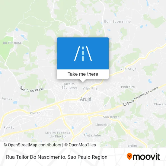 Rua Tailor Do Nascimento map