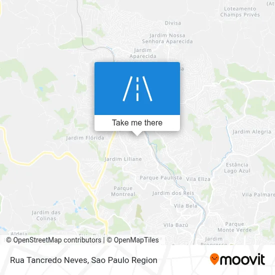 Rua Tancredo Neves map