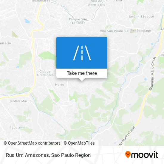 Rua Um Amazonas map