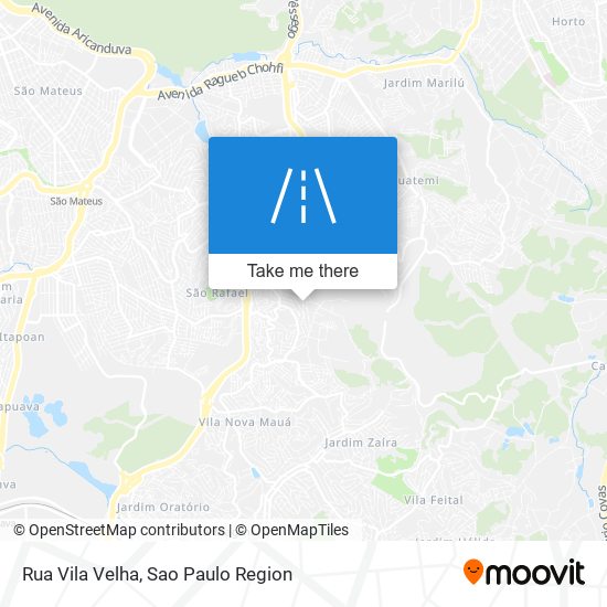 Rua Vila Velha map