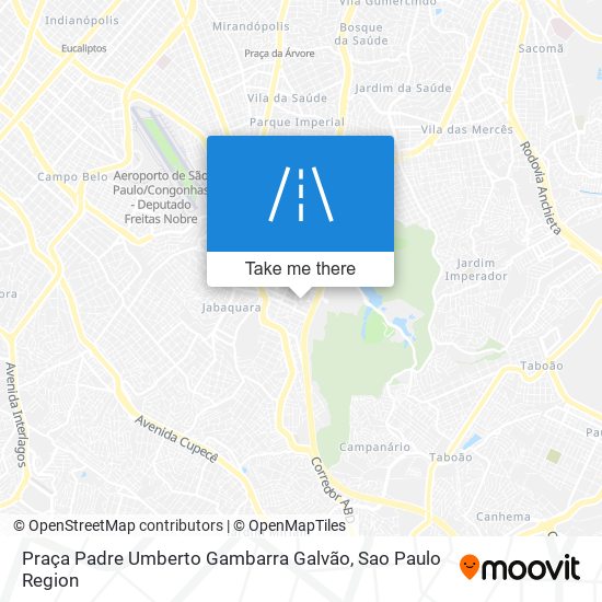 Praça Padre Umberto Gambarra Galvão map