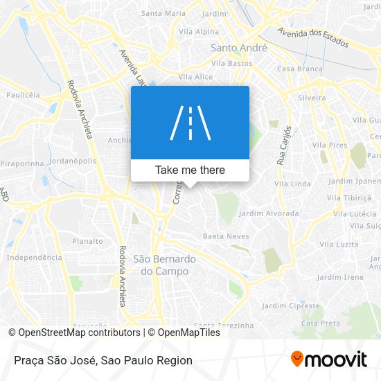Praça São José map