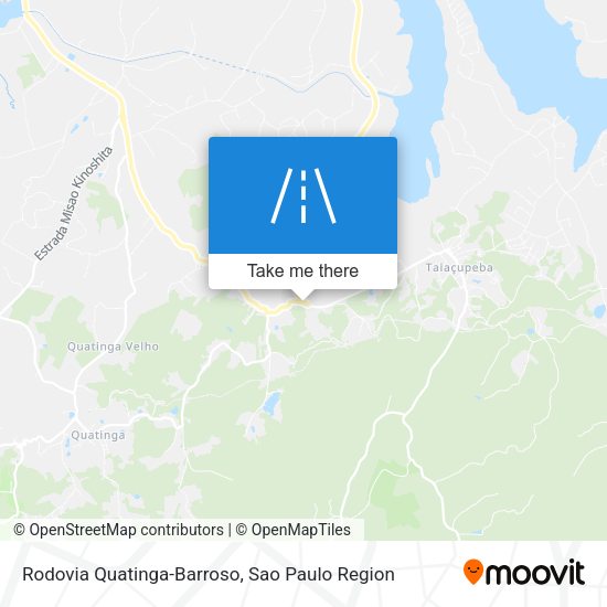 Rodovia Quatinga-Barroso map