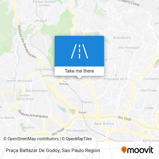 Praça Baltazar De Godoy map