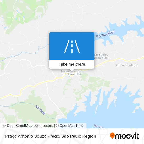 Praça Antonio Souza Prado map