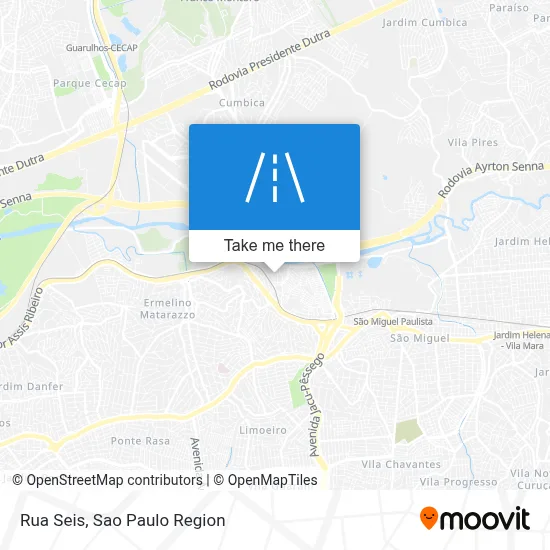 Rua Seis map