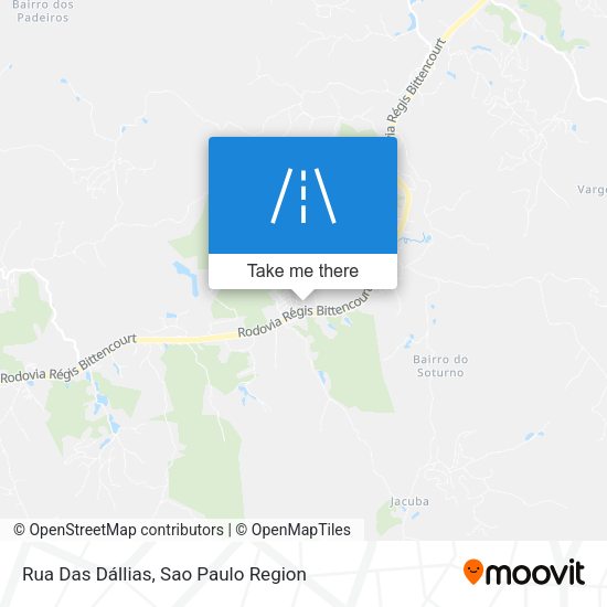 Rua Das Dállias map