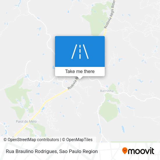 Rua Braulino Rodrigues map