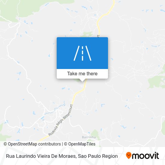 Rua Laurindo Vieira De Moraes map