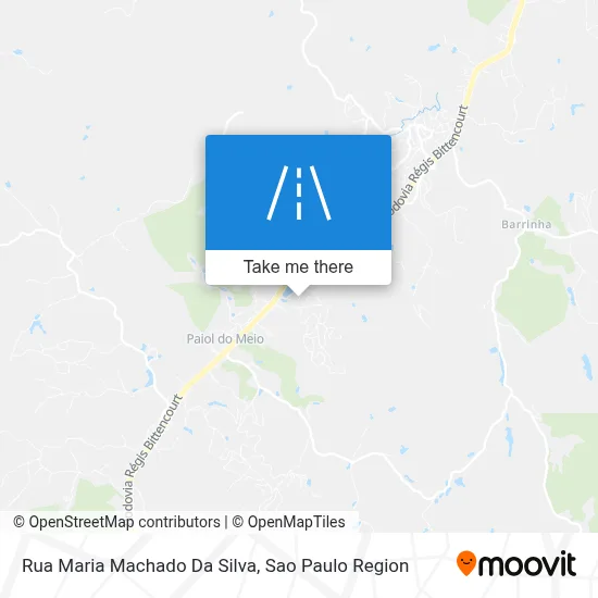 Rua Maria Machado Da Silva map