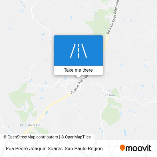 Rua Pedro Joaquin Soares map