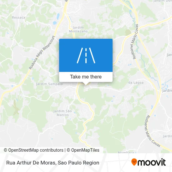 Rua Arthur De Moras map