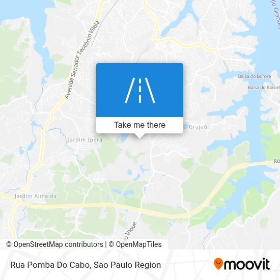 Rua Pomba Do Cabo map