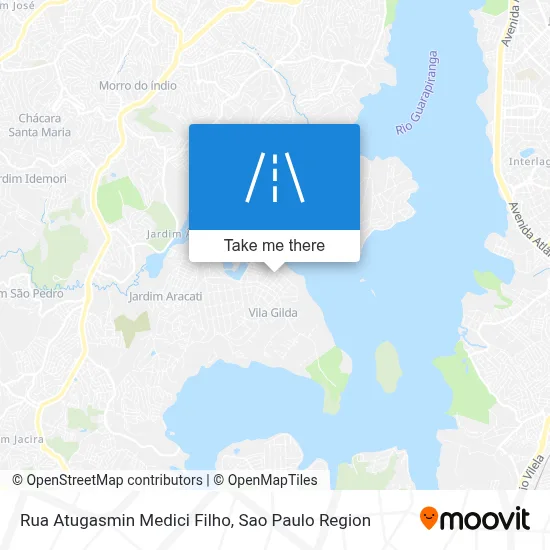 Rua Atugasmin Medici Filho map