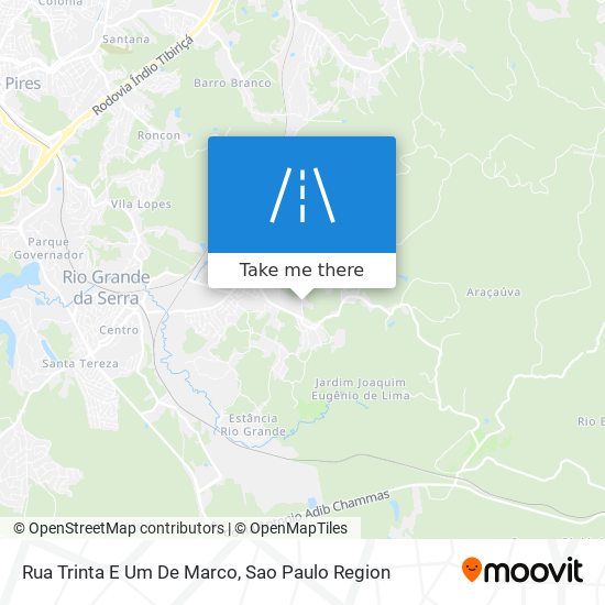 Rua Trinta E Um De Marco map