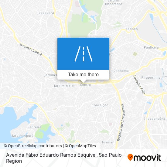 Avenida Fábio Eduardo Ramos Esquível map