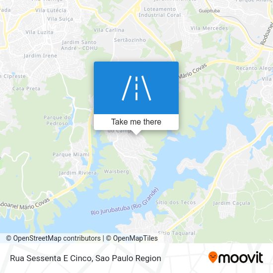 Rua Sessenta E Cinco map