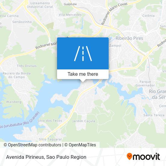 Avenida Pirineus map