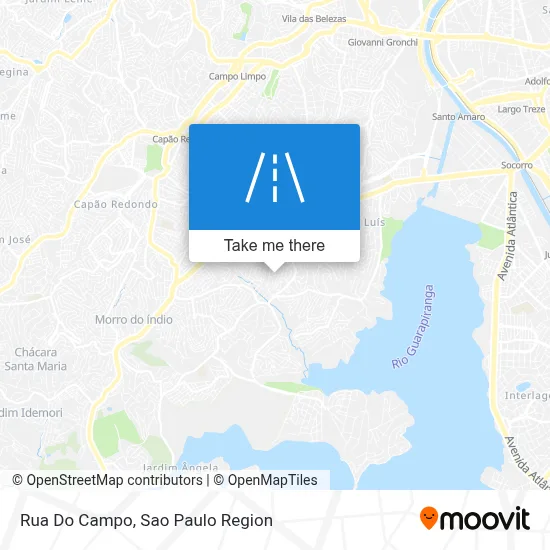 Rua Do Campo map