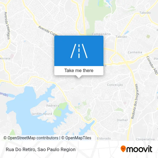 Rua Do Retiro map