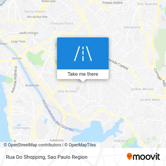 Rua Do Shopping map