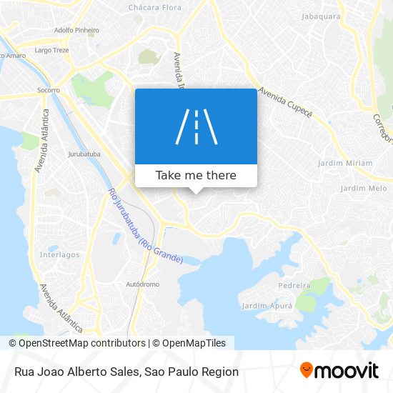 Rua Joao Alberto Sales map