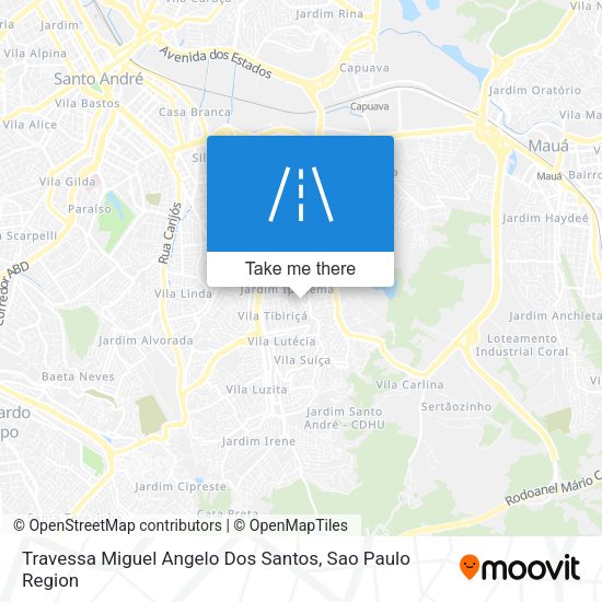 Travessa Miguel Angelo Dos Santos map