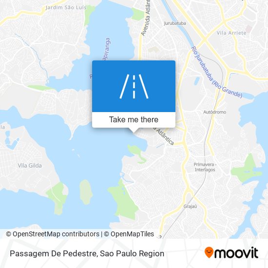 Passagem De Pedestre map