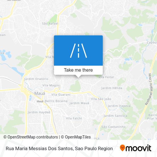 Rua Maria Messias Dos Santos map