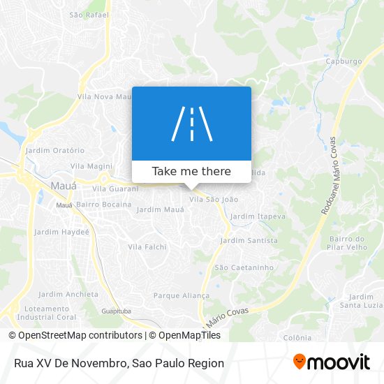 Mapa Rua XV De Novembro